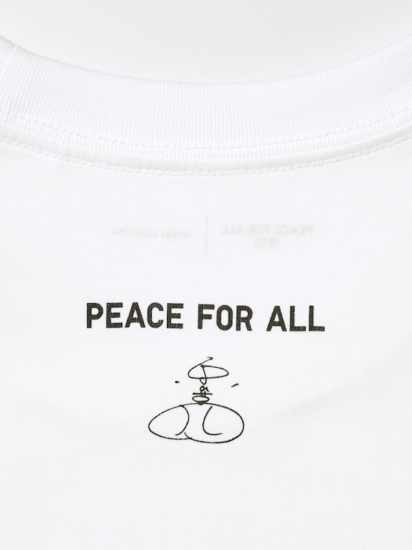 PEACE FOR ALL 그래픽T(레귤러핏)Kuriyama