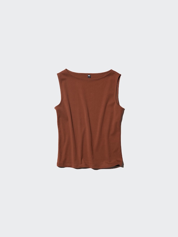 Boat Neck Sleeveless T