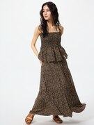Chân Váy Maxi Xếp Tầng | Họa Tiết