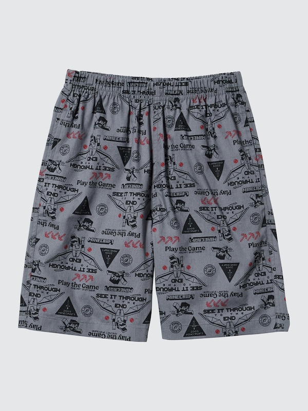 Minecraft Quần Easy Short Vải Cotton