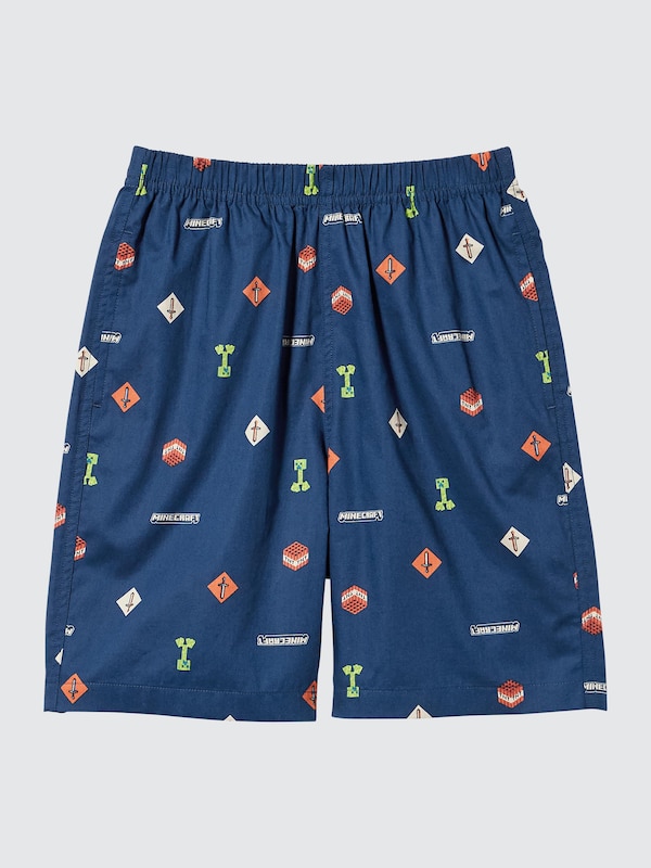 Minecraft Quần Easy Short Vải Cotton