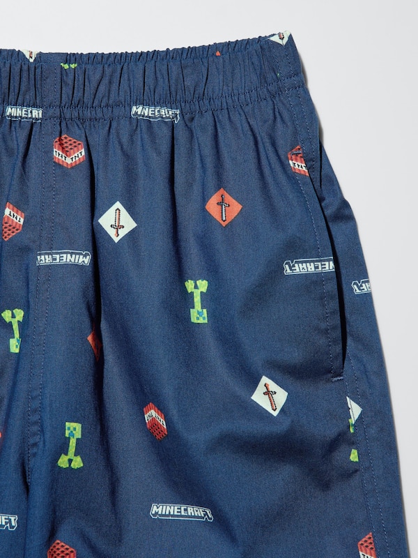 Minecraft Quần Easy Short Vải Cotton