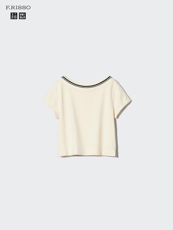 T-Shirt Kerah Lebar