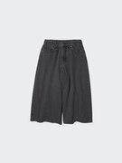 Quần Culottes Vải Denim Dáng Rũ