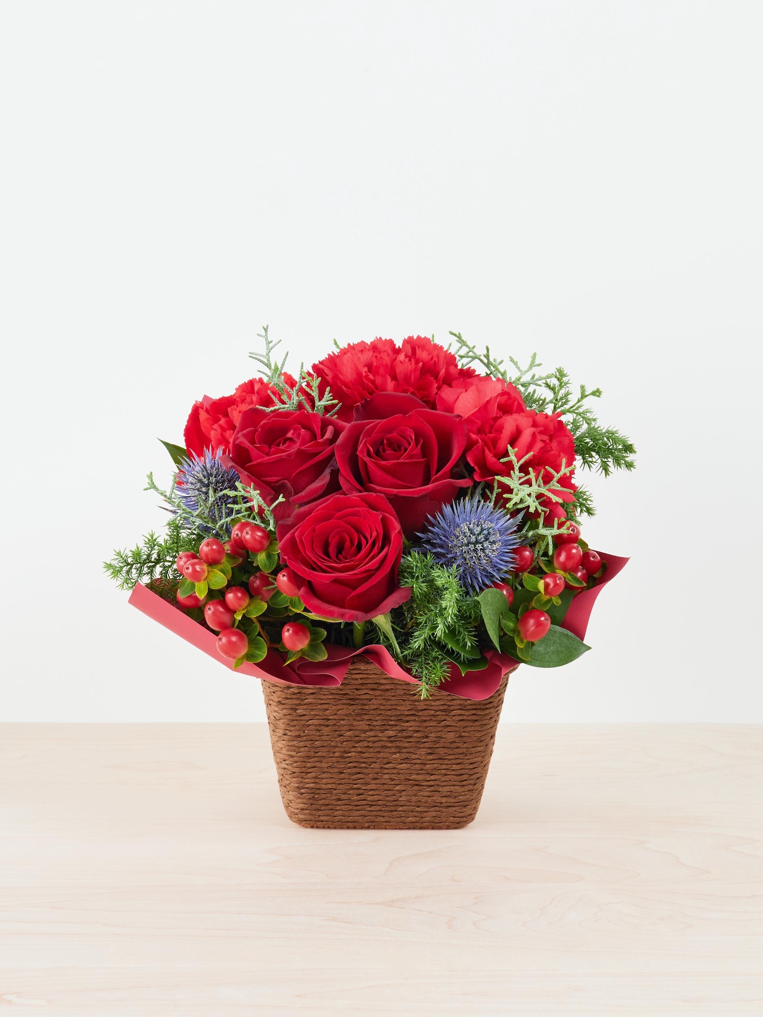 クリスタルアレンジメント ユニクロ公式 | 季節のアレンジメント（レッド）