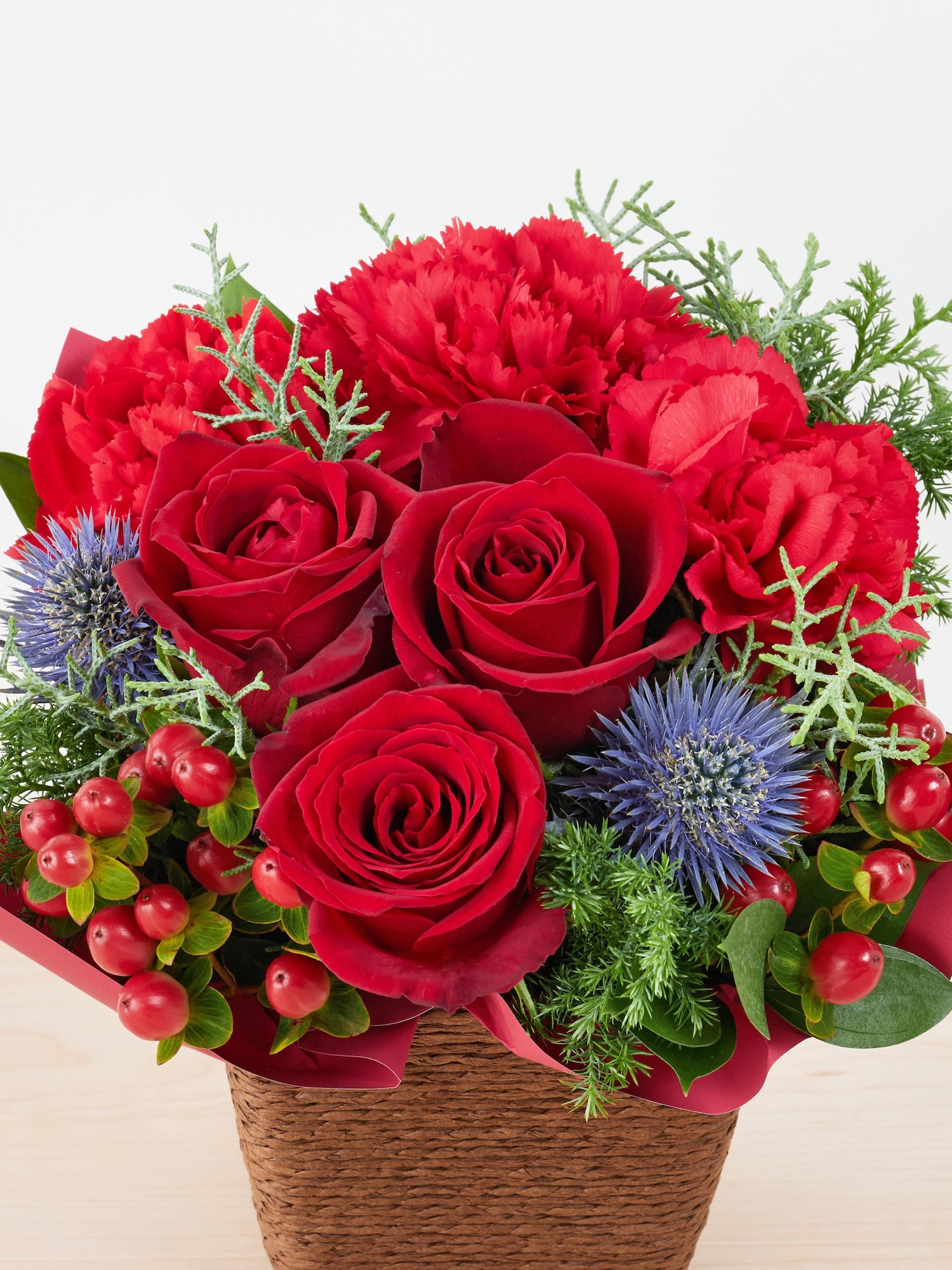 クリスタルアレンジメント ユニクロ公式 | 季節のアレンジメント（レッド）