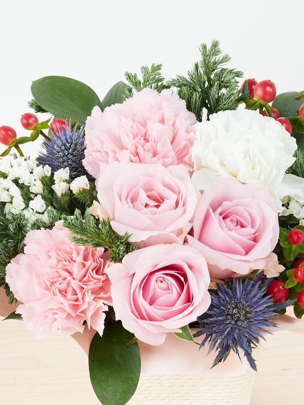 季節のアレンジメント（ピンク）