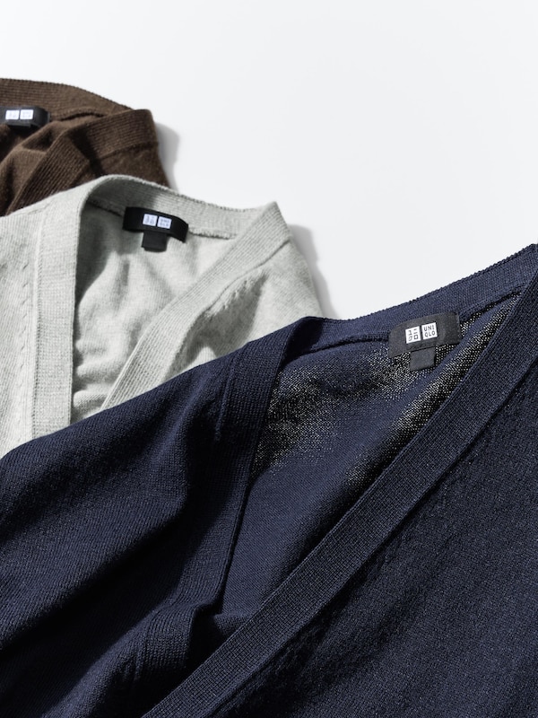 ニットVネックカーディガン