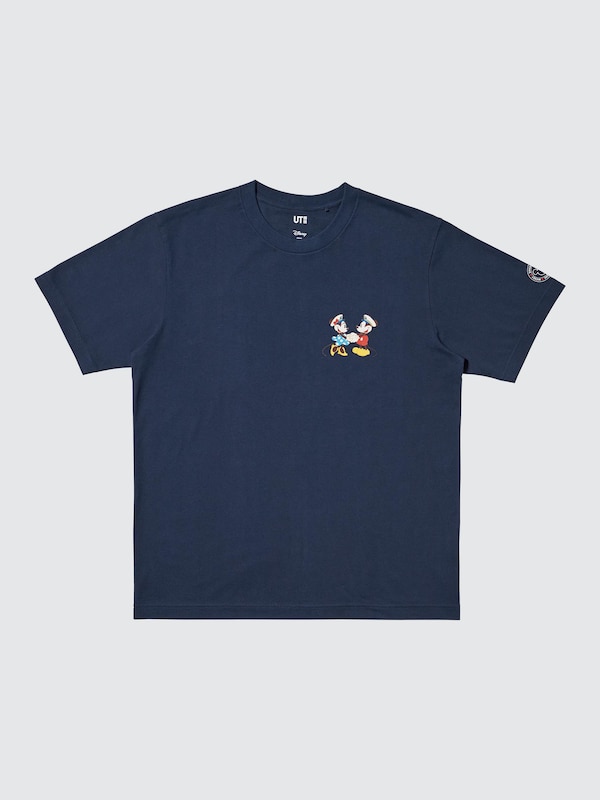 Mickey Mouse in Singapore UT (Short Sleeve Graphic T-Shirt)