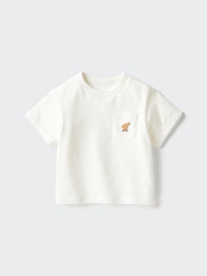 BABY Toddler AIRism Cotton Crew Neck T-Shirt