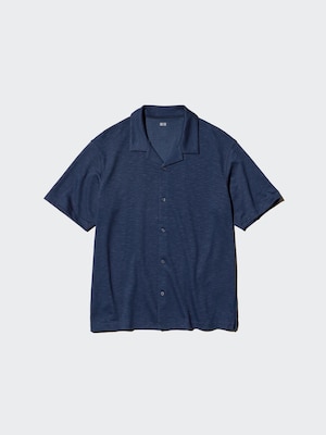 AIRism Cotton Open Collar Polo Shirt