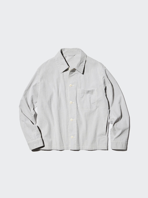 Seersucker Overshirt