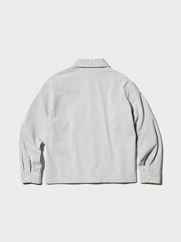 Seersucker Overshirt