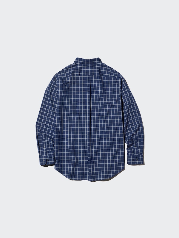 ブロードシャツ/チェック/ボタンダウン