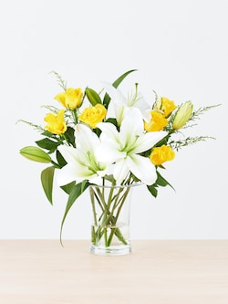 バラ・ユリブーケ