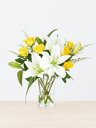 バラ・ユリブーケ