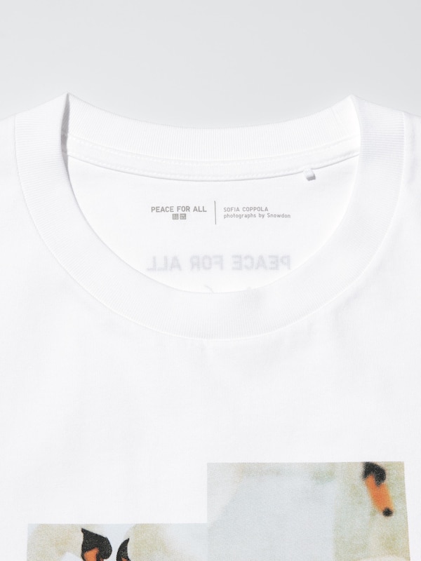 PEACE FOR ALL Short Sleeve Graphic T-shirt | Sofia Coppola