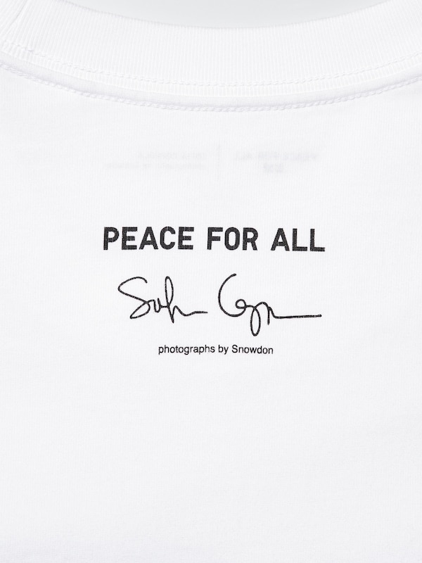 PEACE FOR ALL Short Sleeve Graphic T-shirt | Sofia Coppola