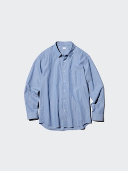 ブ  ロードシャツ/レギュラーカラー/ストライプ