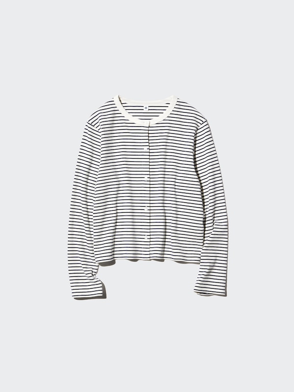 GIRLS ソフトリブカーディガン