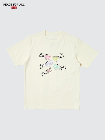 PEACE FOR ALLと難民映画基金のコラボレーションTシャツ