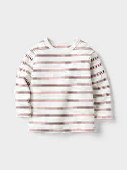 BABY Toddler Crew Neck T-Shirt Long Sleeve