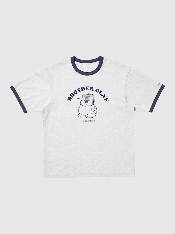 PEANUTS UT(그래픽T)B 링거