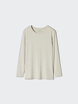 HEATTECH Crew Neck T-Shirt Long Sleeve