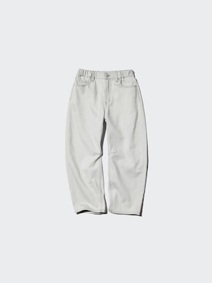 KIDS Jeans Barrel Ritsleting Denim