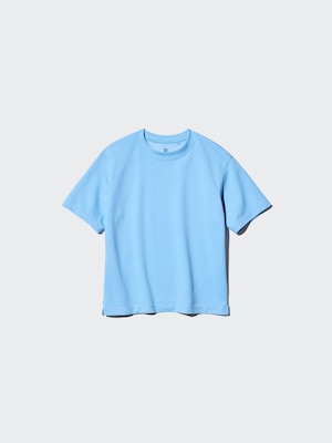 KIDS AIRism Cotton Crew Neck T-Shirts