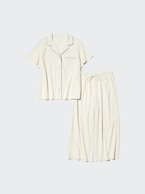 AIRism Cotton Pajamas | Short Sleeve