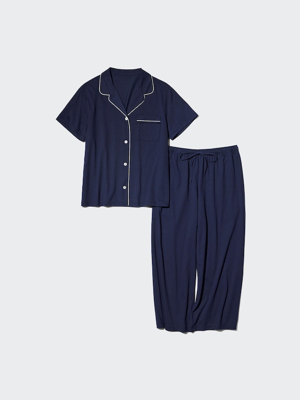 AIRism Cotton Pajamas | Short Sleeve