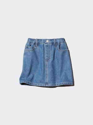 GIRLS Denim Mini Skort