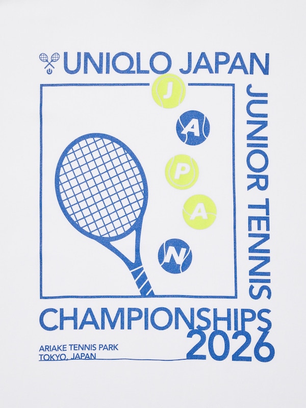 ユニクロ全日本ジュニアテニス選手権Tシャ  ツ2026