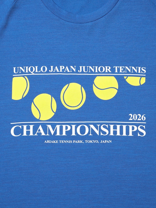 ユニクロ全日本ジュニアテニス選手権Tシャツ2026