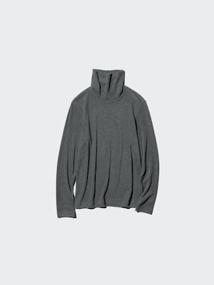 HEATTECH Fleece T-Shirt | Turtleneck