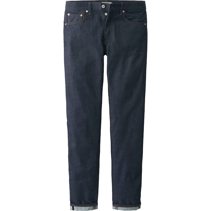 MEN PURE BLUE JAPAN LOOSE FIT TAPERED JEANS | UNIQLO US