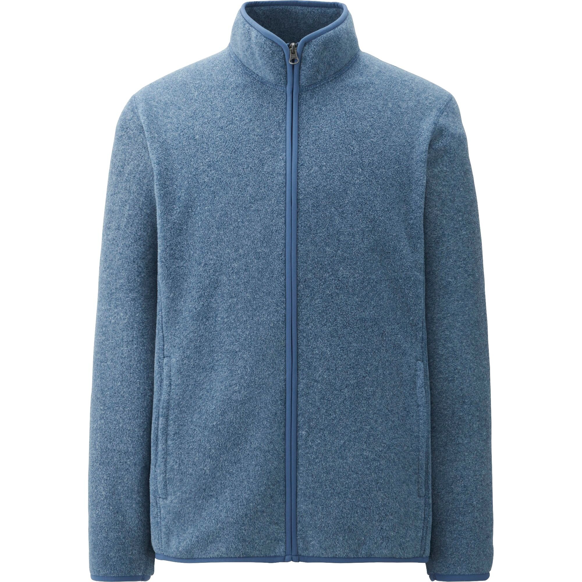 uniqlo fleece long sleeve full zip jacket