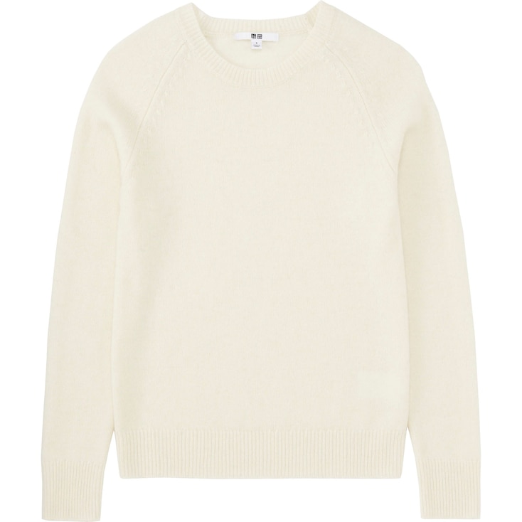 UNIQLO Women 100% Cashmere Crew Neck Jumper (2020 Season) | StyleHint