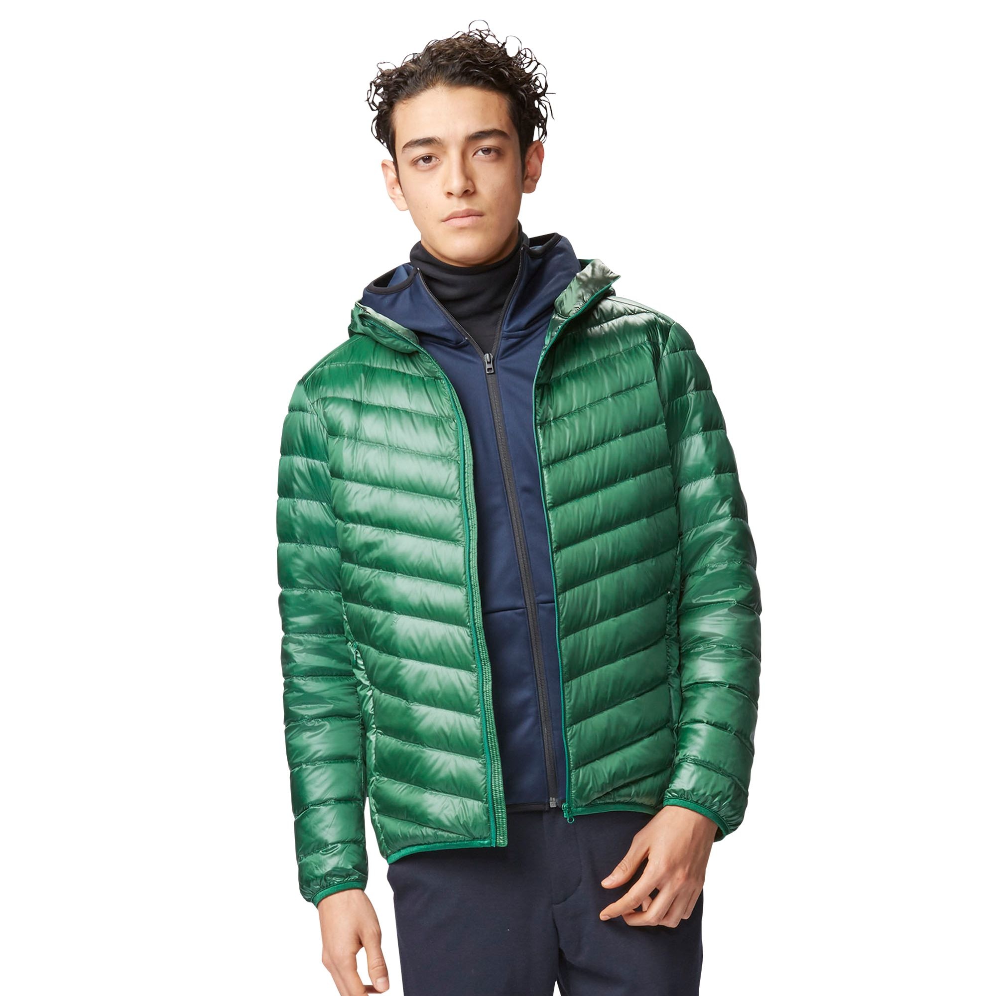 uniqlo ultra light down stretch hooded coat