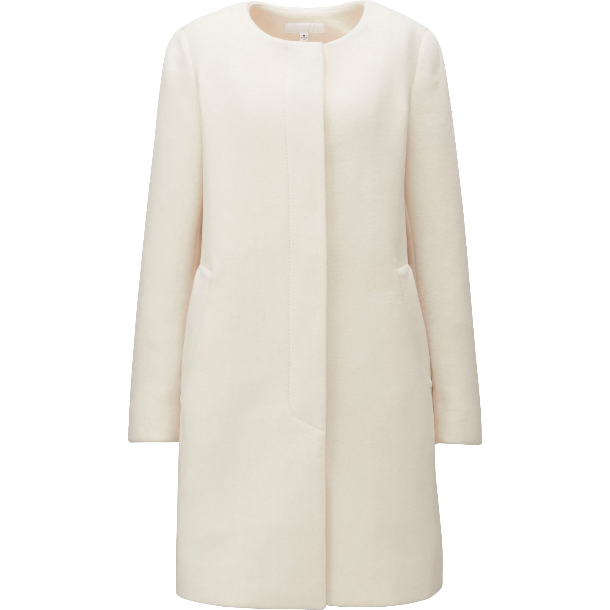 Manteau sans 2025 col femme