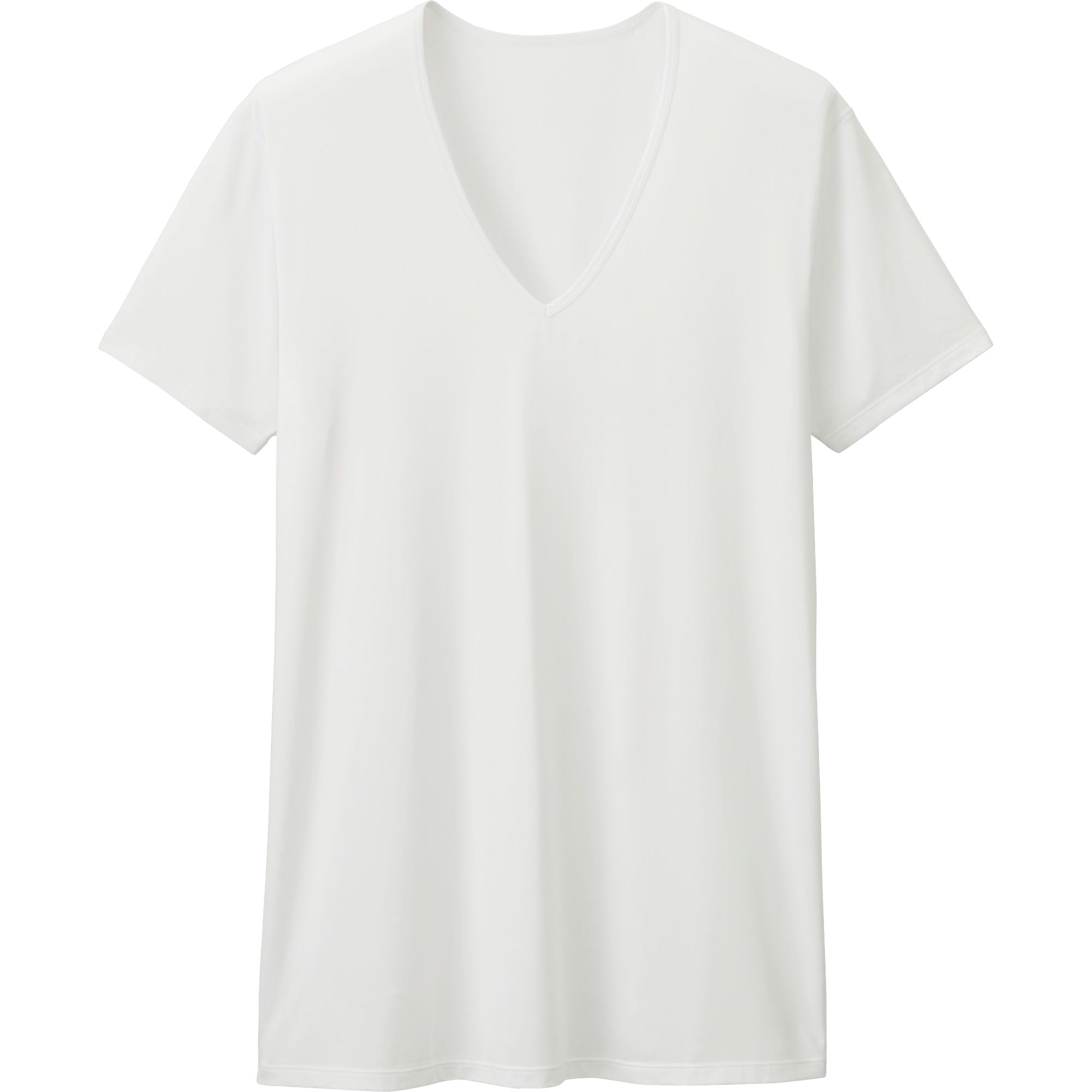 MEN AIRism V-NECK T-SHIRT (SHORT SLEEVE) | UNIQLO US