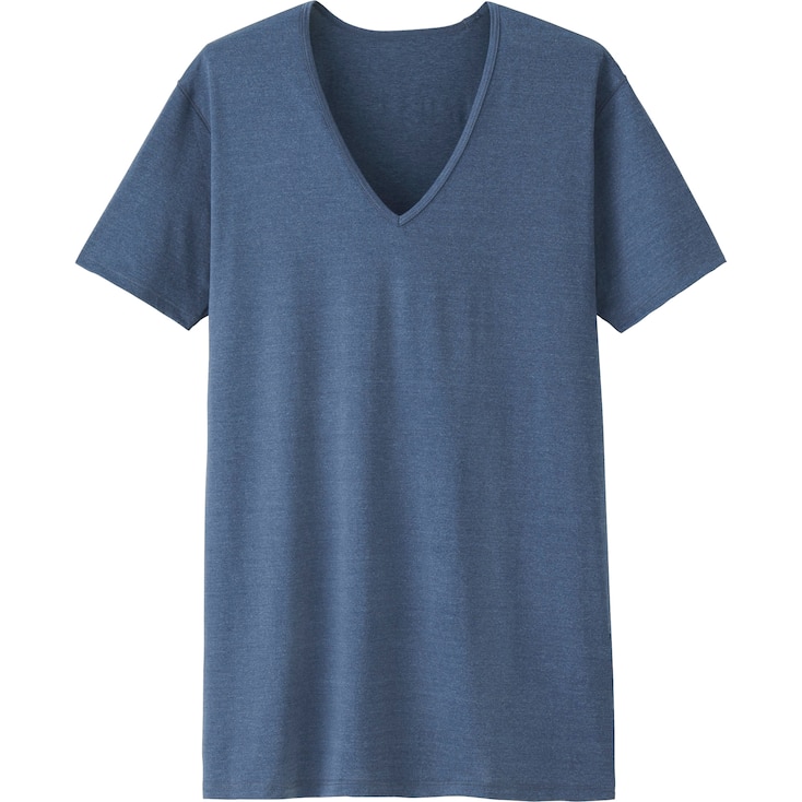 MEN AIRism V-NECK T-SHIRT (SHORT SLEEVE) | UNIQLO US