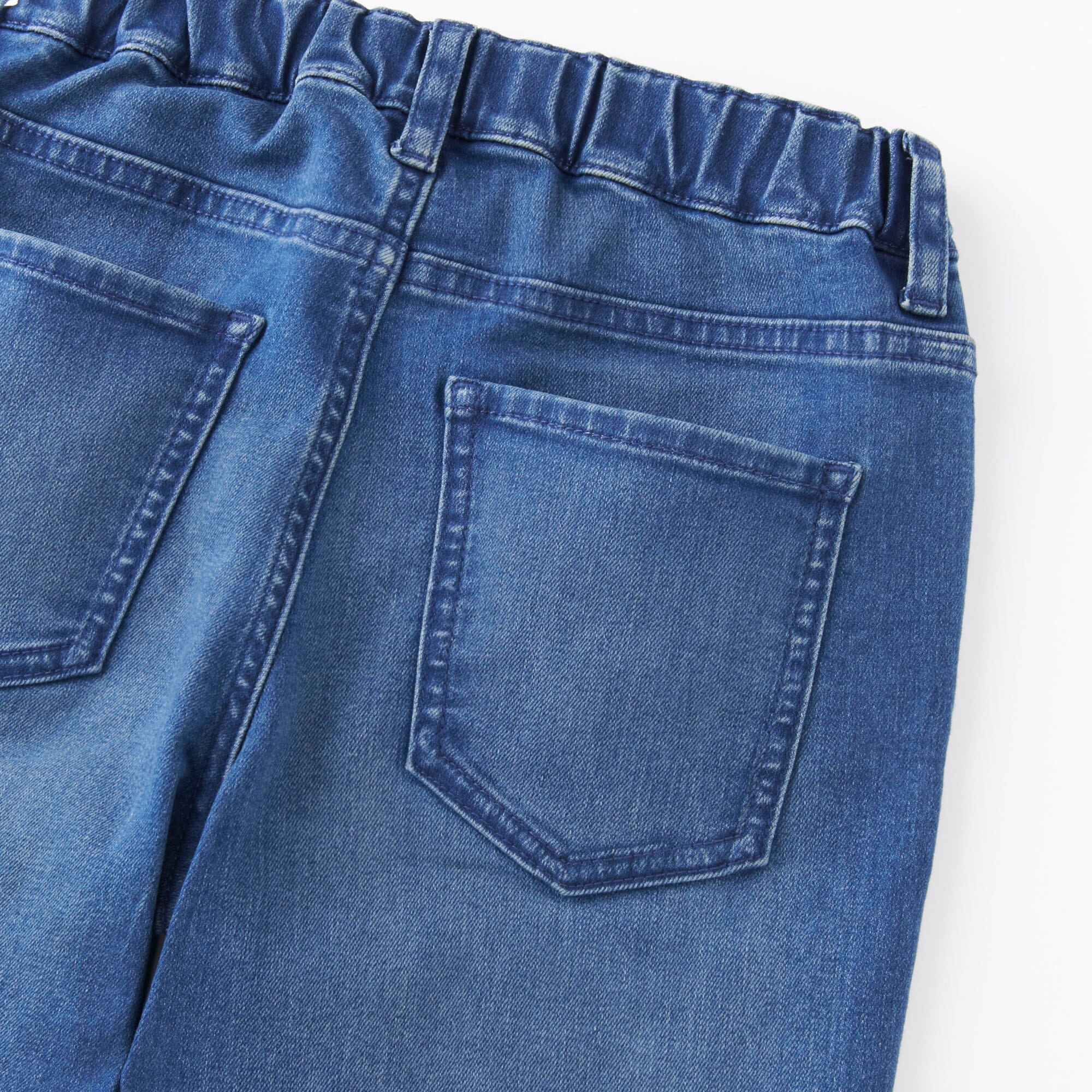 BOYS Elastic Waist Jeans UNIQLO US