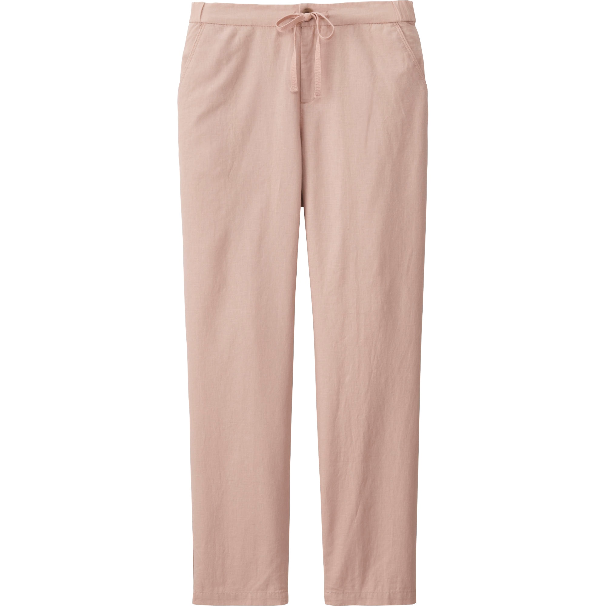 Women Cotton Linen Relaxed Pants | UNIQLO US