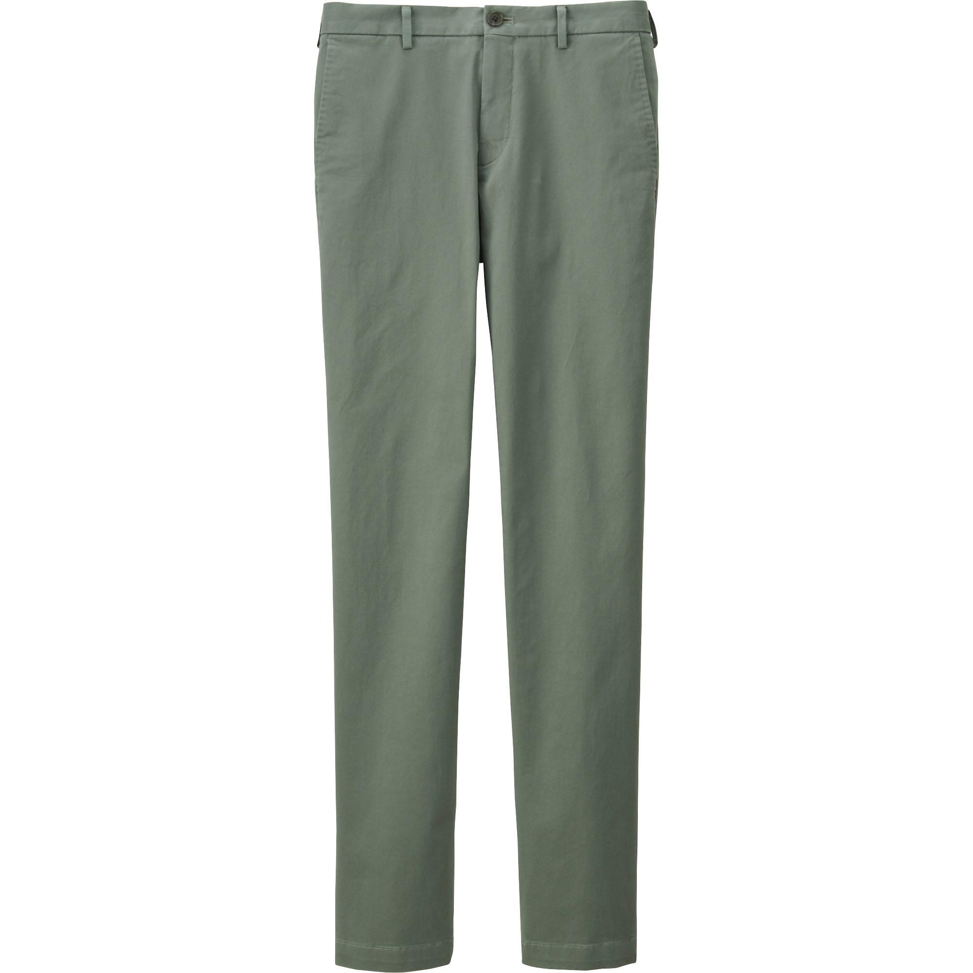 MEN SLIM FIT CHINO FLAT FRONT PANTS | UNIQLO US