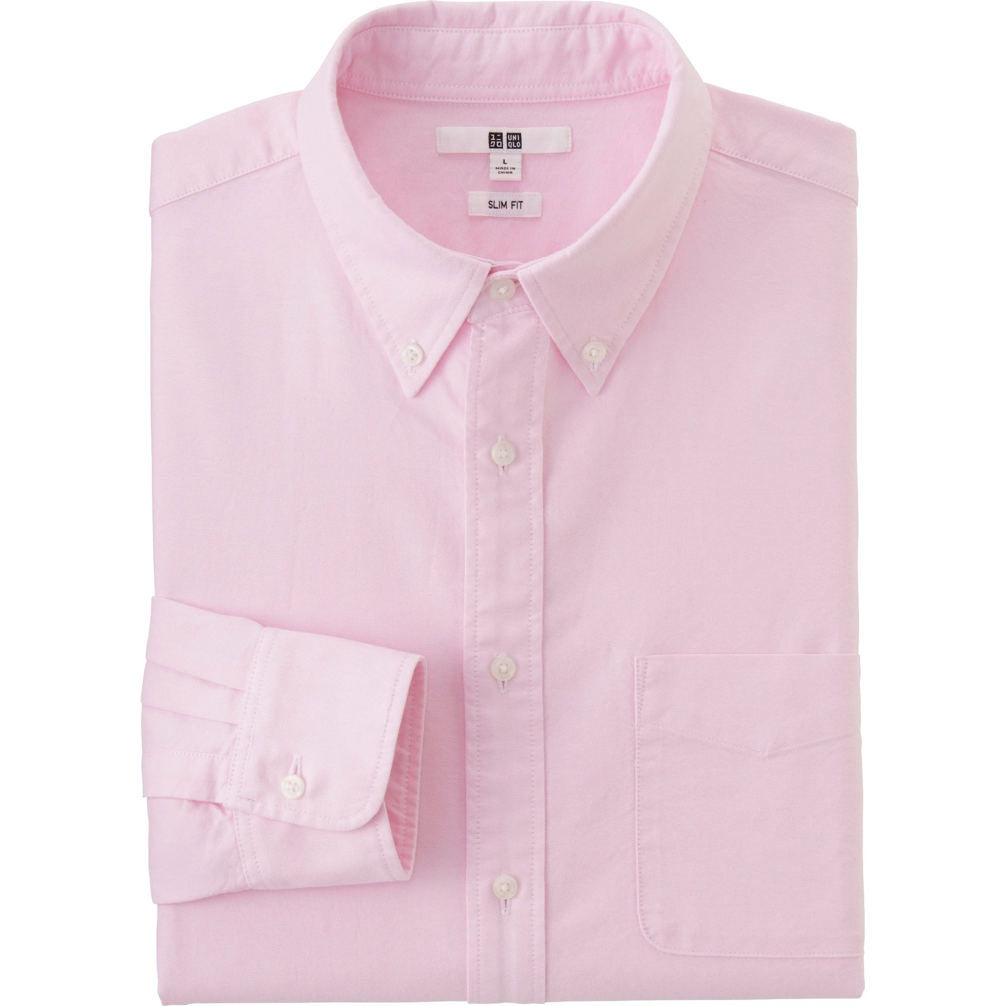 pink oxford shirt mens