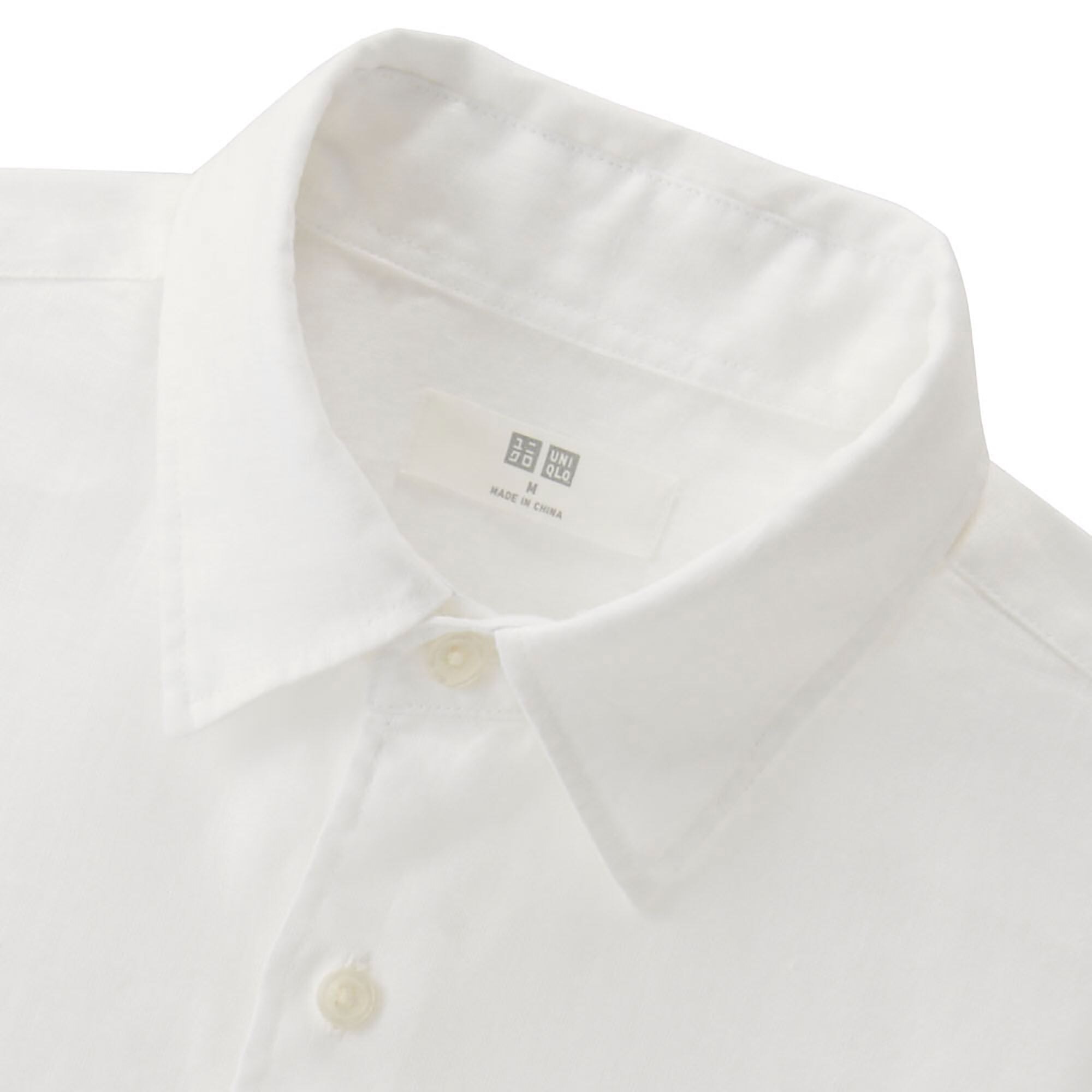 Men Premium Linen Long Sleeve Shirt UNIQLO US