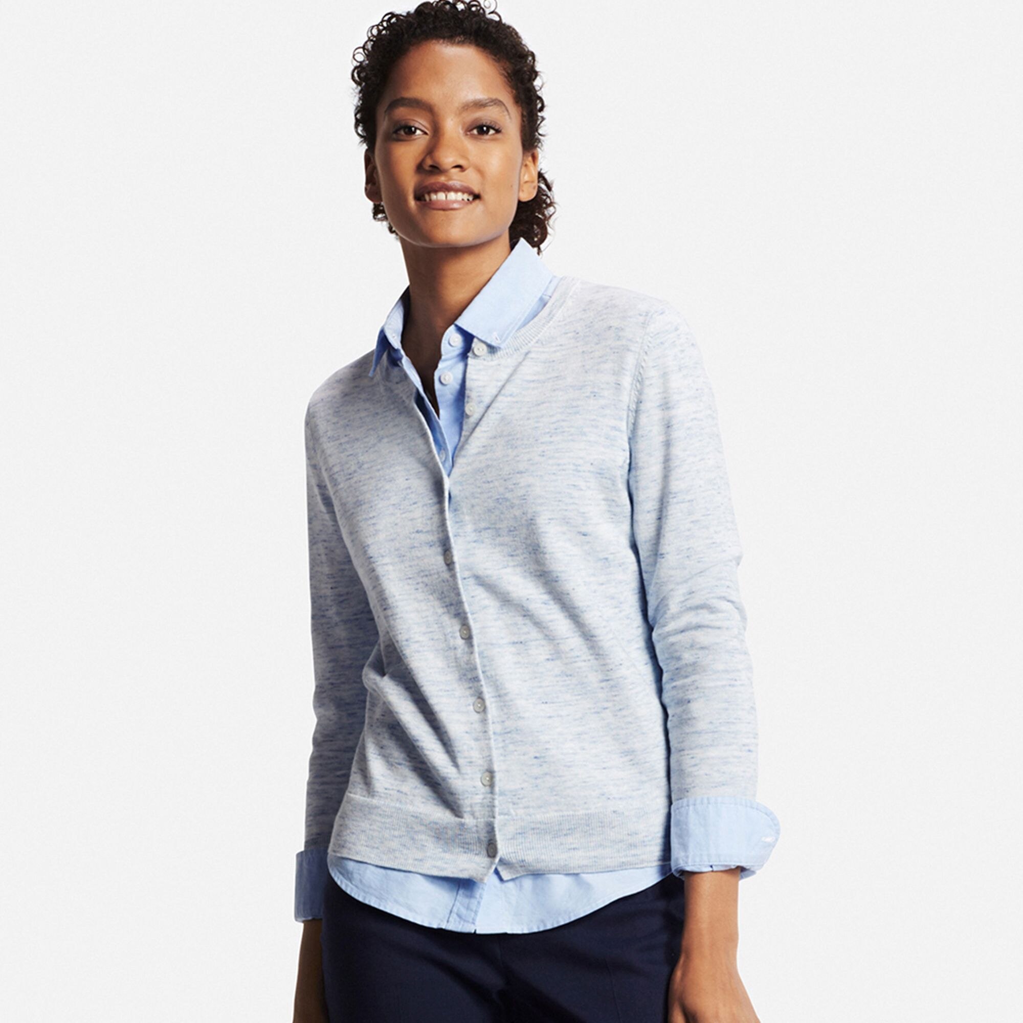 uniqlo cardigan uv cut