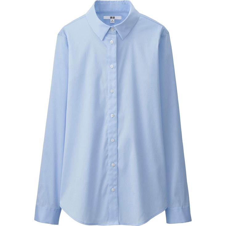 Women Supima® Cotton Stretch Dress Shirt | UNIQLO US